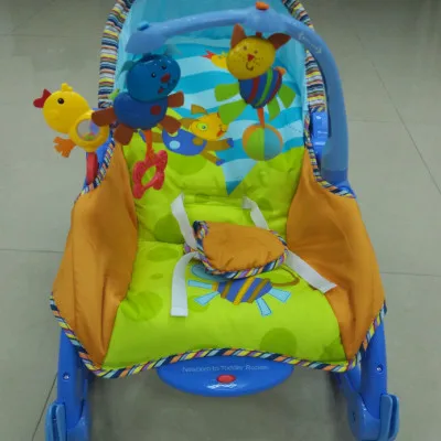 Музыкальное детское Электрическое Кресло-Качалка, качели для ребенка, детская колыбель, кресло для малышей