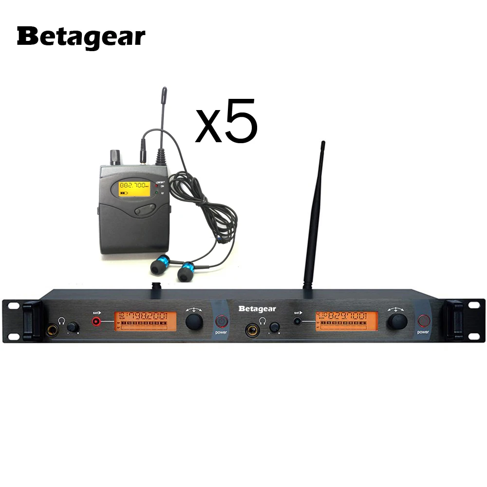 Betagear Fast shipping SR2050 UHF Wireless In Ear Personal Monitor