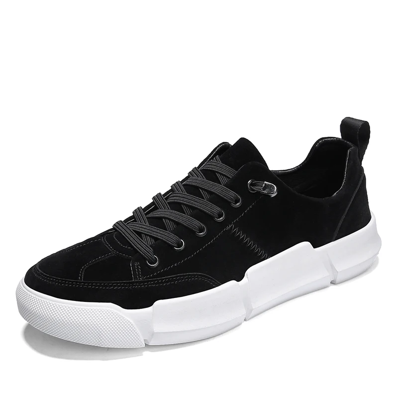 

Men's Shoes 2019 New Korean Winter Plus Velvet Cotton Shoes Flat Bottom Wild Men's Casual Shoes Sneakers