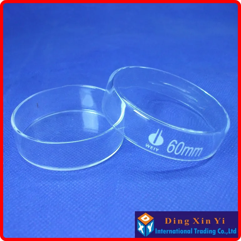 60mm Glass tissue petri dish culture dish culture plate with coverPDH 