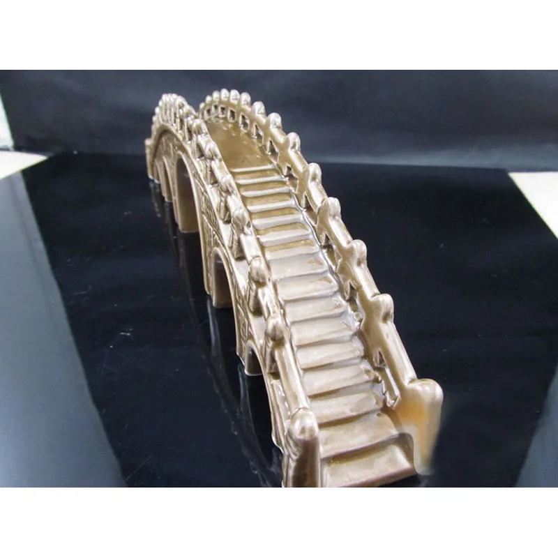 

Aquarium Fish Tank Artificial Ceramics Bridge Ornament Cave Landscaping Aquarium Accessories Decoration Free Shipping