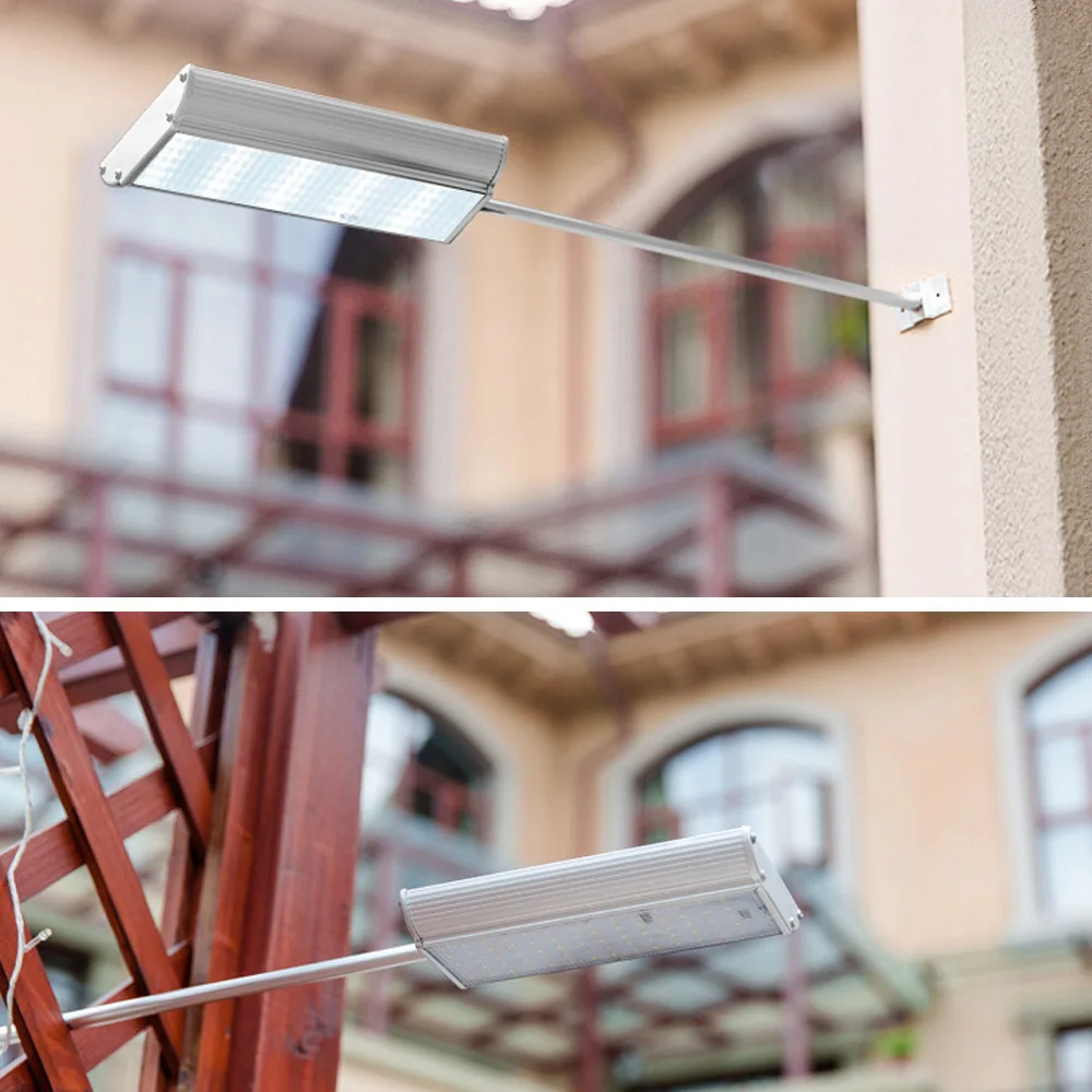 

2018 Hot Original Wireless Solar Motion Sensor Wall Lamp 70 LEDs Street Light With Remote Controller Waterproof Outdoor Lighting