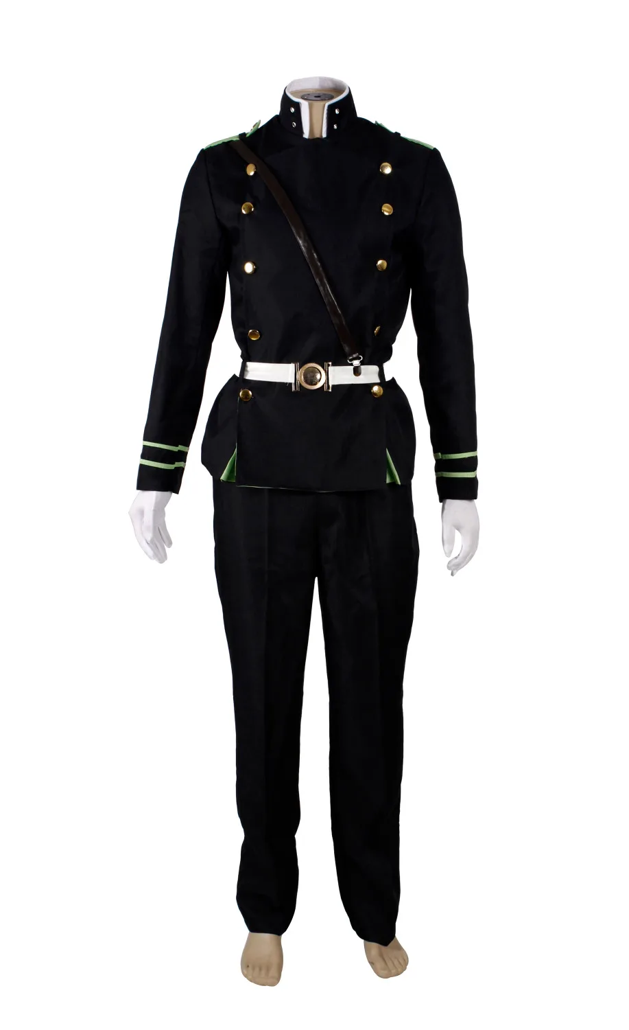 Seraph of the End Cosplay Costume Yuichiro Hyakuya Male Military Uniform | Тематическая одежда и униформа