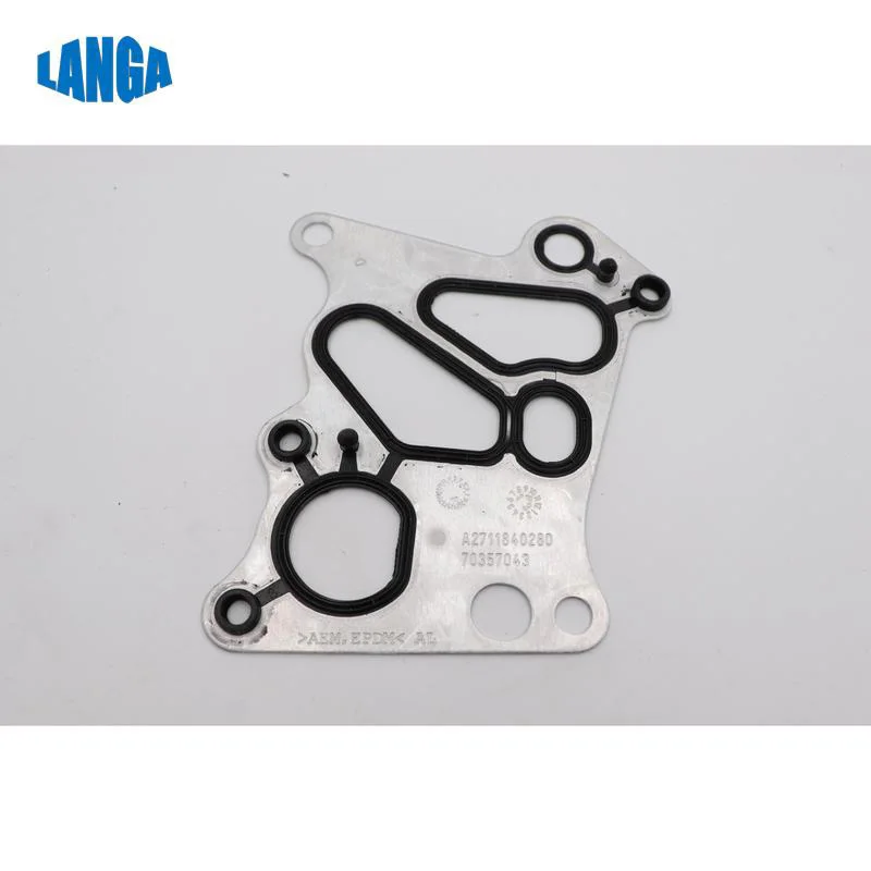 

Automotive Parts Genuine quality Oil Filter Housing Gasket / Radiator Oil for Mercedes Benz M271 OEM : 2711840280