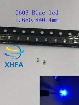 

1000pcs Small BLUE lamp beads 0603 SMD LED 0603 BLUE Light-emitting diodes Free Shipping