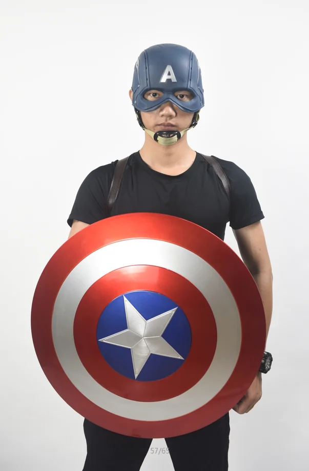 funny] 1:1 Wearable Belt Captain America Shield Model Magnetic Adsorption Prop Cosplay Costume Party Action Figures - AliExpress