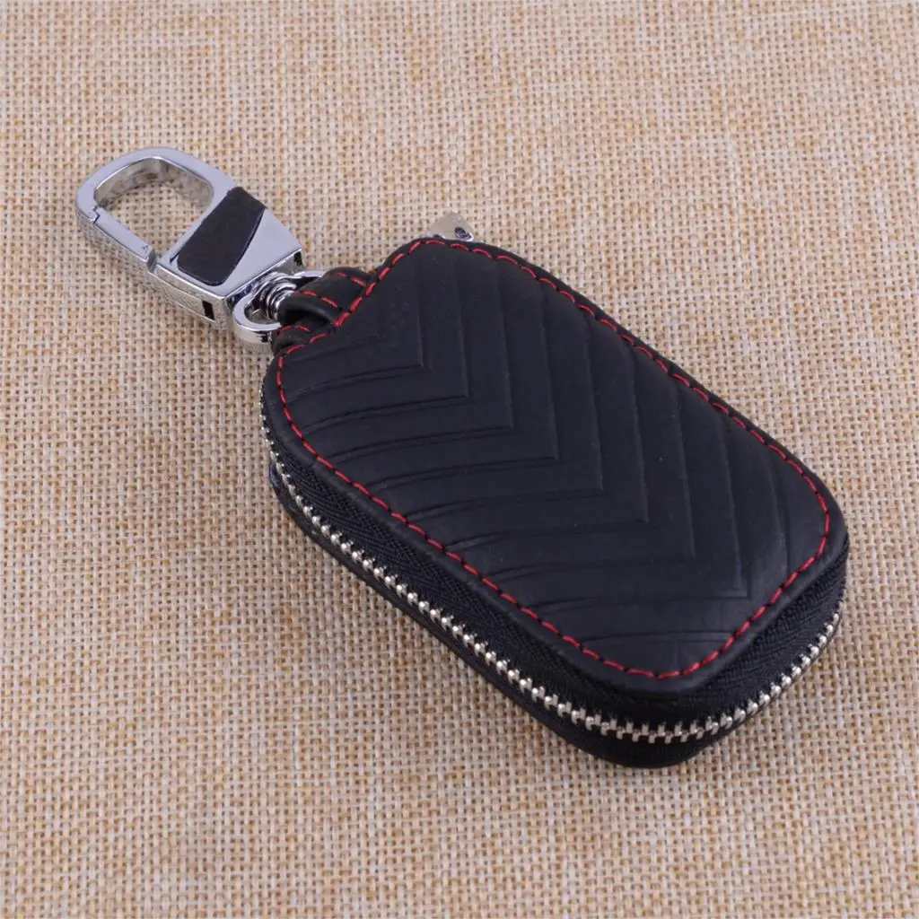 

Zipper Car Remote Key Shell Case Smart Holder Fob Organizer Keychain Bag