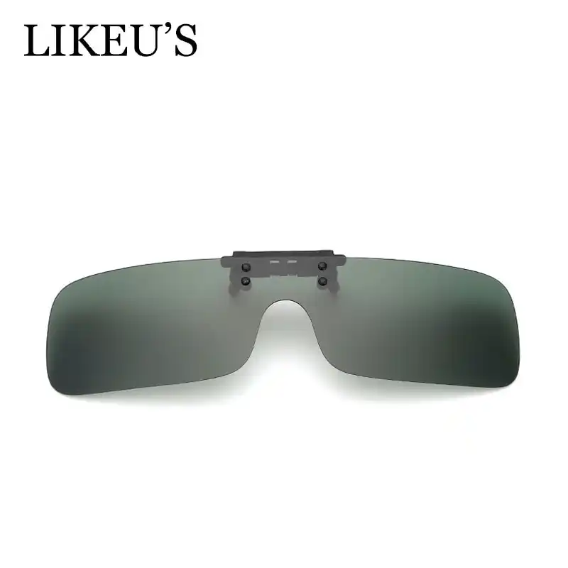 Likeu S 暗視ゴーグル釣りドライブクリップ Hd 偏光サングラスリムレスメガネ近視メガネ男性近視 Men S Sunglasses Aliexpress