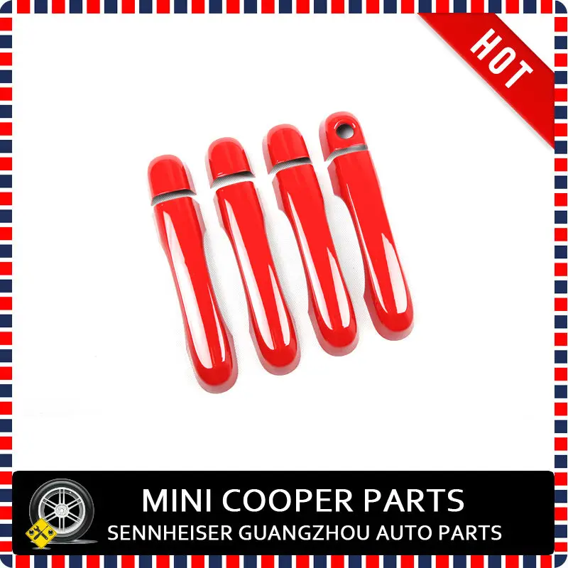 Red Color Door Handle Cover Jeep Renegade