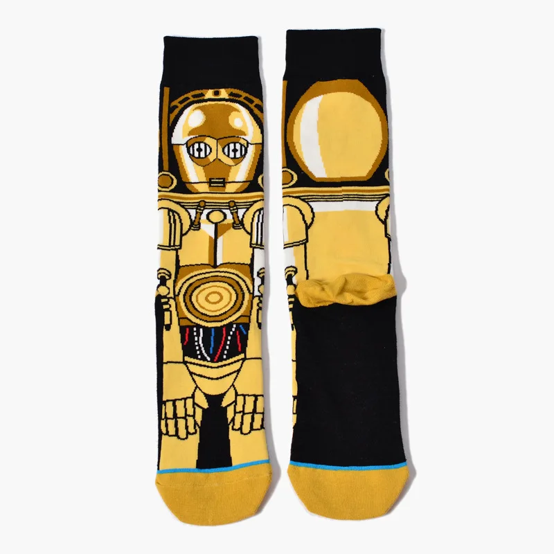 Star Wars Art Socks Character Winter Novelty Warm Cotton Breathable Ankle Happy Fashion 3D Printed Socks For Men Women Star Wars Art Socks Character Winter Novelty Warm Cotton Breathable Ankle Happy Fashion 3D Printed Socks For Men Women