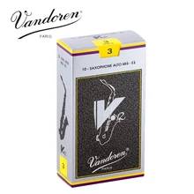 Оригинальные Франция vandoren V12 Alto Sax Reeds/Саксофоны Alto EB Тростников Сила 2.5#, 3#, 3.5# серый коробка 10 [ ]