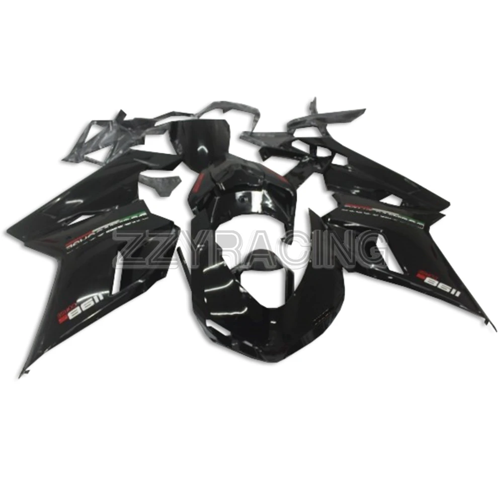 

Injection Fairings Kits for Ducati 1098 848 1198 2007 - 2012 Year Complete ABS Plastic 08 09 10 11 Covers Panels Kits Pure Black