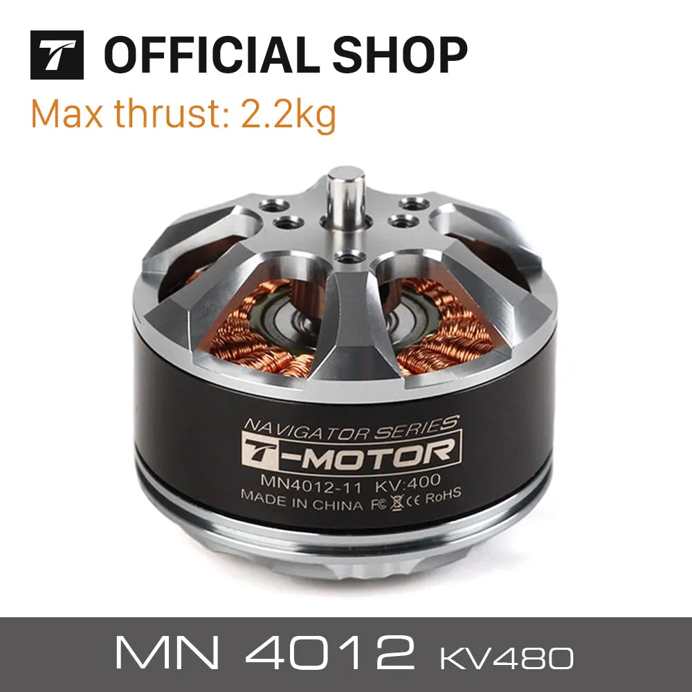 

T-motor MN4012 KV480 specila design high quality brushless electric motor for multirotor copter rc drones Aircraft planes