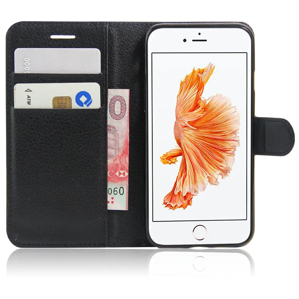 New Fashion Flip Case Cover for Iphone 7 Pu Leather Covers Wallet Cases Back Fundas | Мобильные телефоны и аксессуары