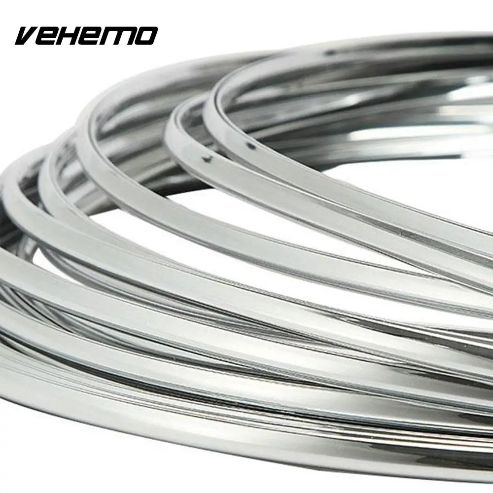 Vehemo 8mm Trim Strip Car Interior Car Trim Universal Car Protection Strip Strip Trimin