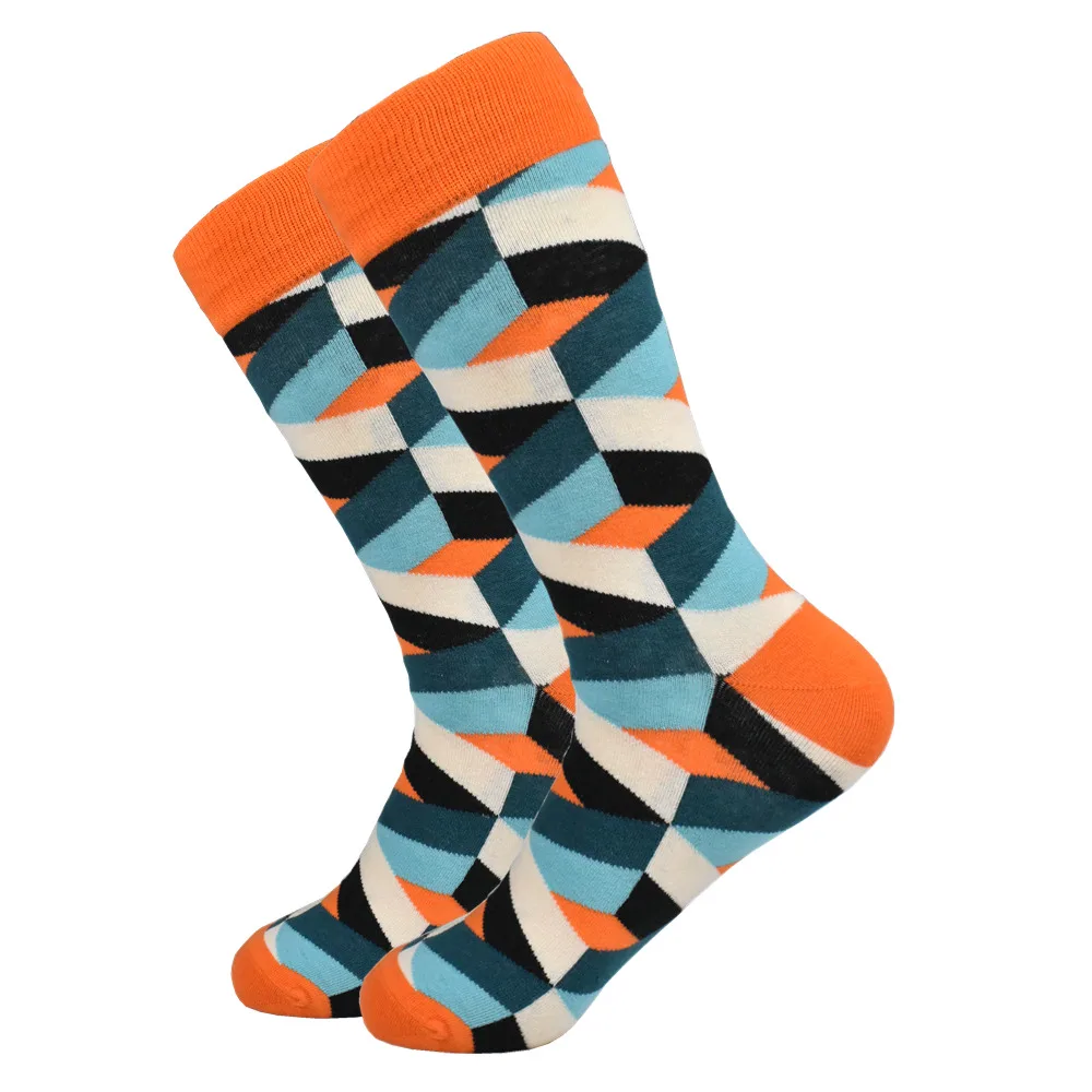2018 скидки предложение ограничено Для мужчин носки Harajuku Happy Socks картина маслом