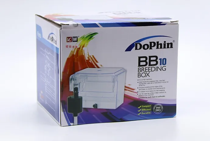 Коробка для разведения тропических рыб, изоляционный контейнер для молодых рыб, аппарат для нереста для жарки, акриловый инкубатор для тропических рыб - Цвет: BB-10