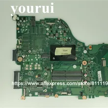 Yourui для acer Aspire E5-574TG E5-575 E5-575G DAZAAMB16E0 ZAA X32 Материнская плата ноутбука NBYQA11006 с i3-6006 тестирование работы