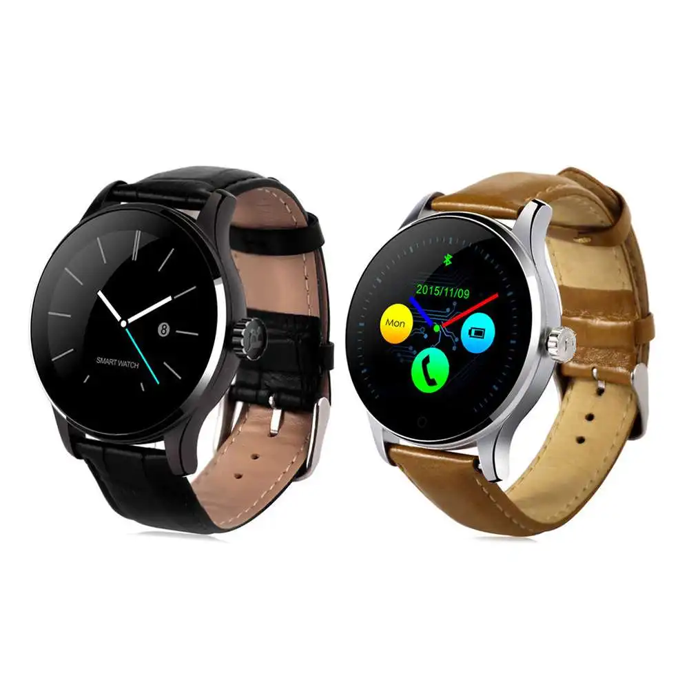 

Original K88H Bluetooth Smart Watch Track Wristwatch MTK2502 IPS Screen Support Heart Rate Monitor Pedometer for mobile phone