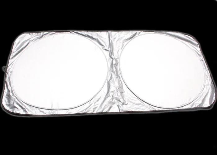 1 шт./лот 145*69,5 см лобовое стекло автомобиля от солнца новый автомобиль укладка нейлон Передняя окно зонт УФ-защиты автомобиля окно фильм
