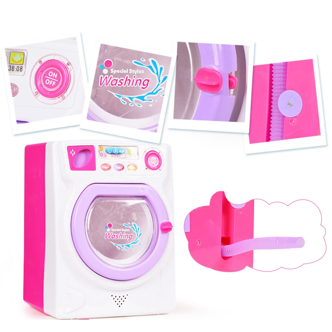 كبير حجم الأطفال مسرحية الأجهزة المنزلية الكهربائية مصغرة غسالة مع الضوء والصوت مسرحية مجموعات الالعاب كبير حجم الأطفال مسرحية الأجهزة المنزلية الكهربائية مصغرة غسالة مع الضوء والصوت مسرحية مجموعات الالعاب