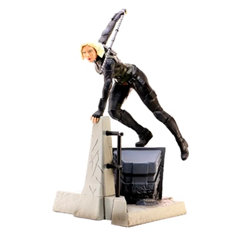

Art Gallery Series Avengers: Infinity War Superhero Natasha Romanoff Black Widow PVC Action Figure Collection Toy X1838