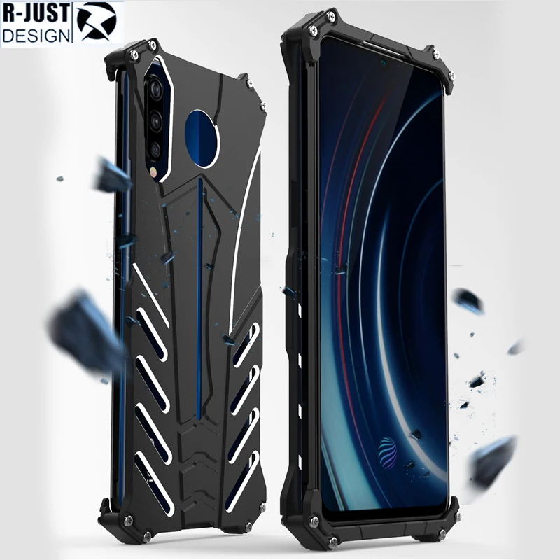 R-JUST чехол из анодированного алюминия для Vivo IQOO/iQOO Pro Fundas Coque