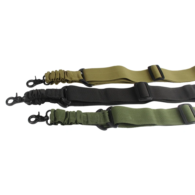 Tactical Gun Single One Point Rifle Gun Tactical Sling Bungee Strap Hook Belt RL30-0002-02