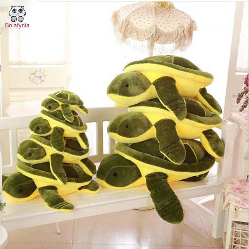 Army Green Turtle Doll Cute Baby Children Stuffed Plush Toy Birthday Gift Christmas