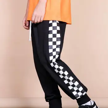 

2020 Summer Kids Harem Pants For Boys Beach Wear Plaid Print Trousers Children Clothing Pants For Toddler Boy Clothes Costume 12