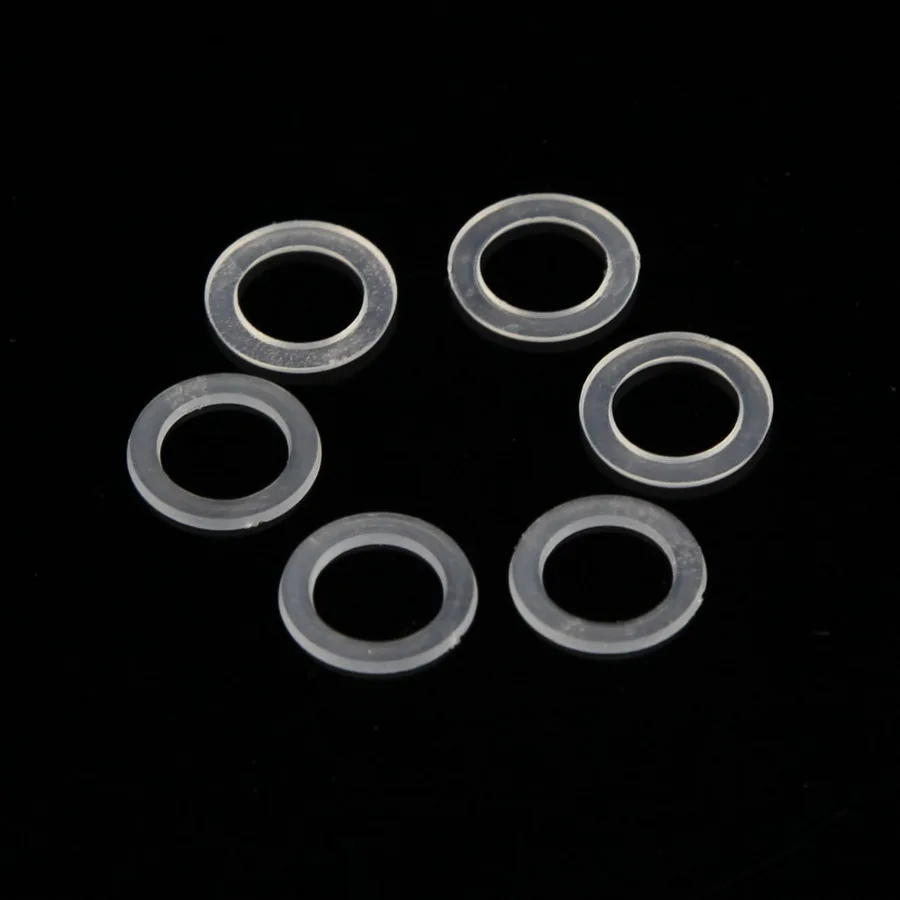 200pcs M8x13x0.8mm Nylon Insulating Flat Washersflat washerwasher