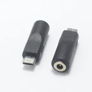 

EClyxun 3.5*1.1 mm Female jack to Micro USB Male Plug DC Power Connector Adapter for Phone MP3 MP4