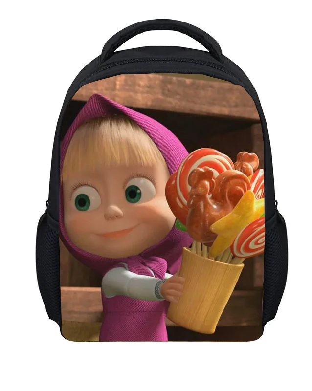 masha and the bear school bag