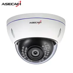 Asecam HD 1080 P IP Камера H.265 безопасности дома 2mp imx323 закрытый металлический купол Водонепроницаемый Cam видеонаблюдения ONVIF P2P наблюдения 48 В POE