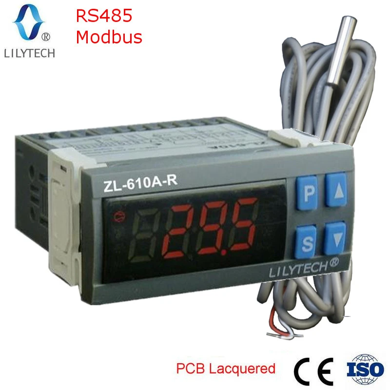 ZL 610A R, RS485 Temperature Controller, digital Cold Storage