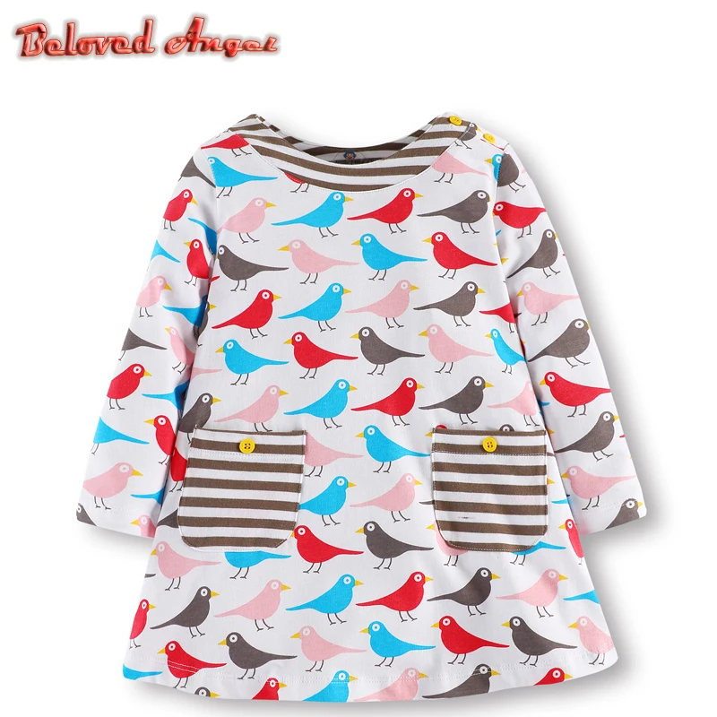 

Girls Dress Long Sleeve Kids Dresses Children Unicorn 2019 Girls Dresses Baby Dress for Party Wedding Christmas Clothes Gifts