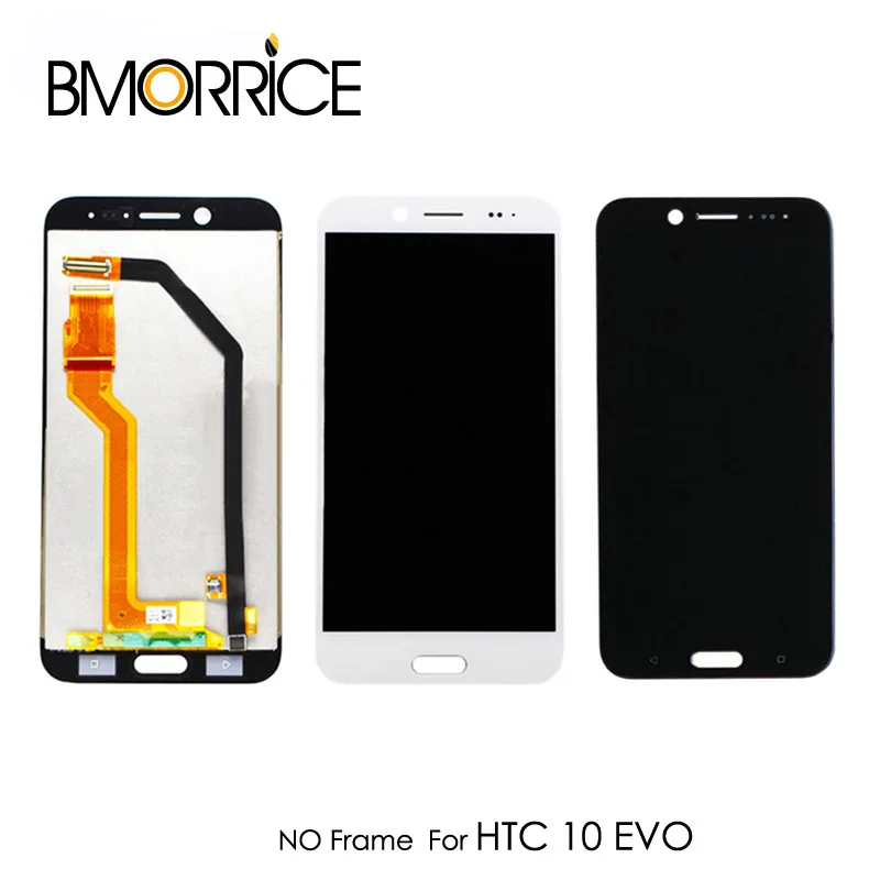 

Original LCD Display For HTC 10 EVO Bolt M10H Touch Screen Glass Digitizer No Frame Assembly Replacement Parts 5.5'' White Black