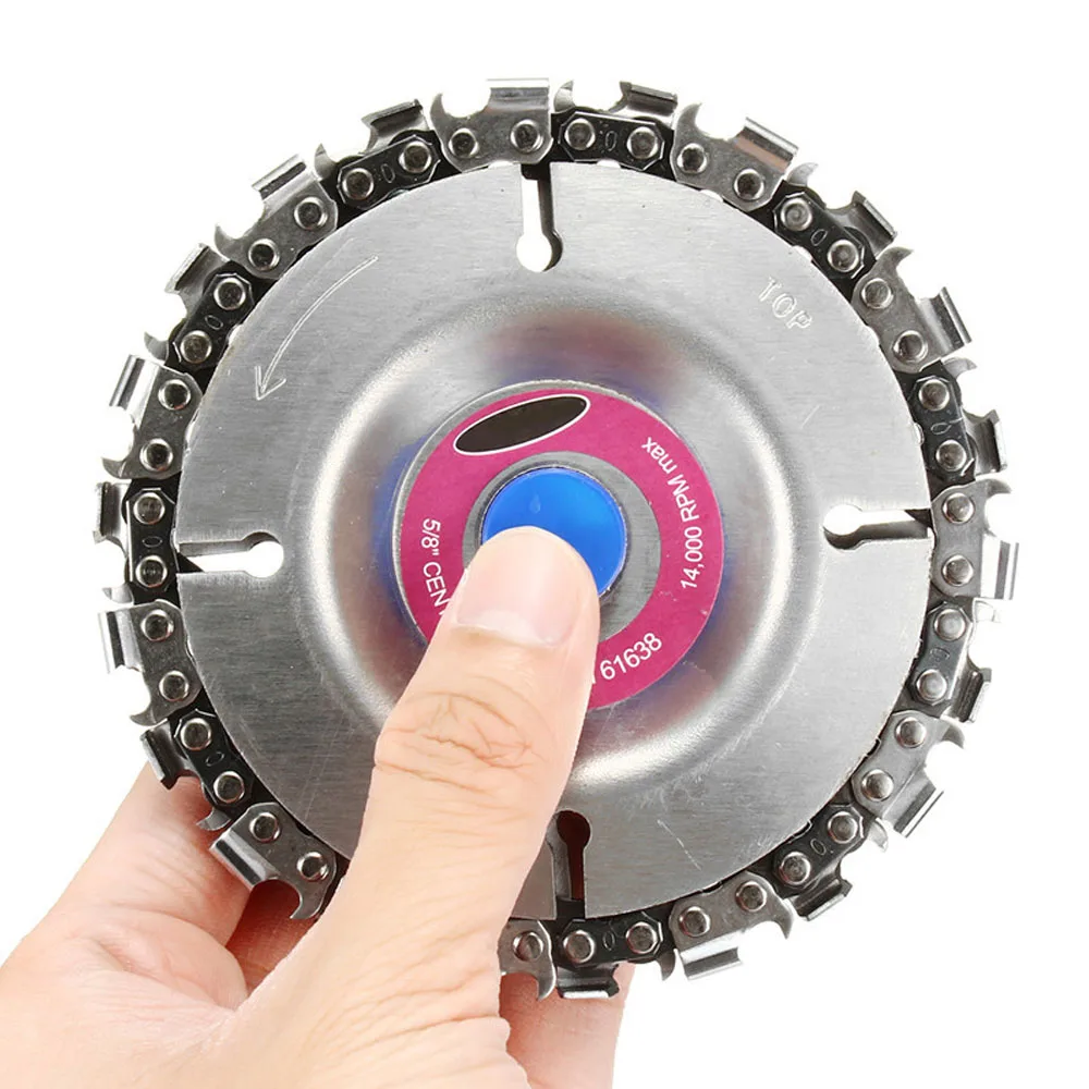 

Chain Saw Blade Professional Tool Set Multi-function Woodworking Grinder Disc Chain Plate 4 inch Circular Saw Blades