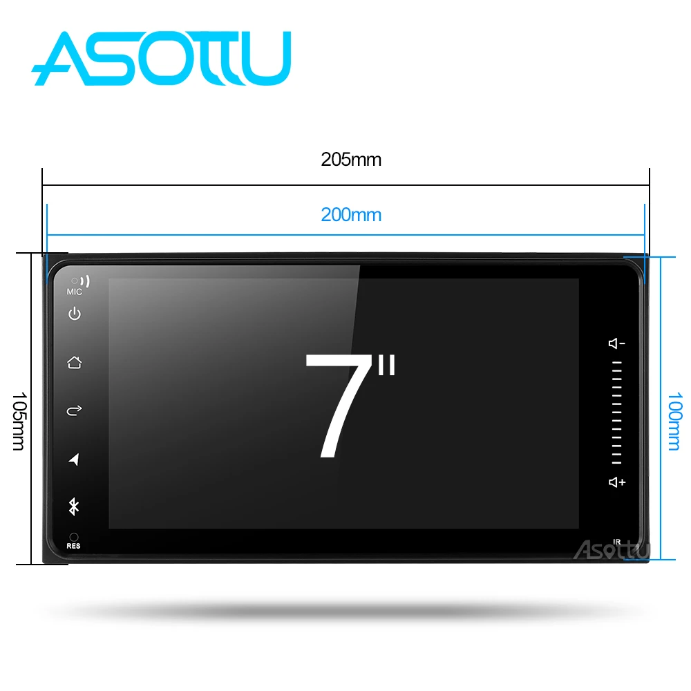 Cheap Asottu CHG7060 8 core android 9.0 car dvd gps navigation for Toyota Avalon AVanza Celica camry corolla car radio video player 1