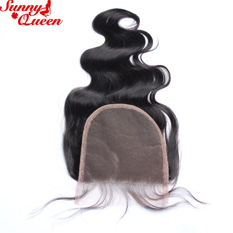 5X5 Lace Closure Bleached Knots Free Part Body Wave Remy Human Hair
