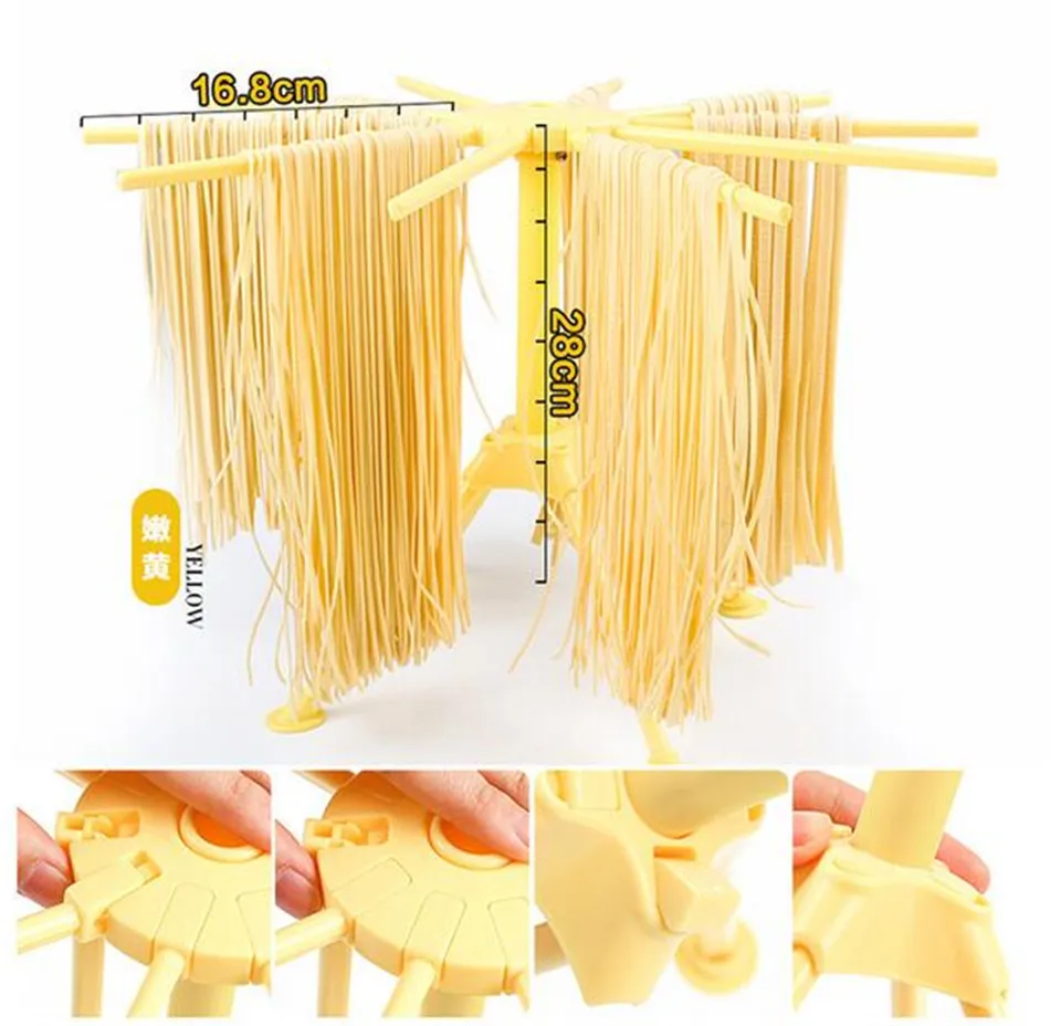 Creative Kitchen Accessories Noodle Spaghetti Drying Rack Safe Material Pasta Holder Stand Dryer Cooking Tools Gadget G851 h1