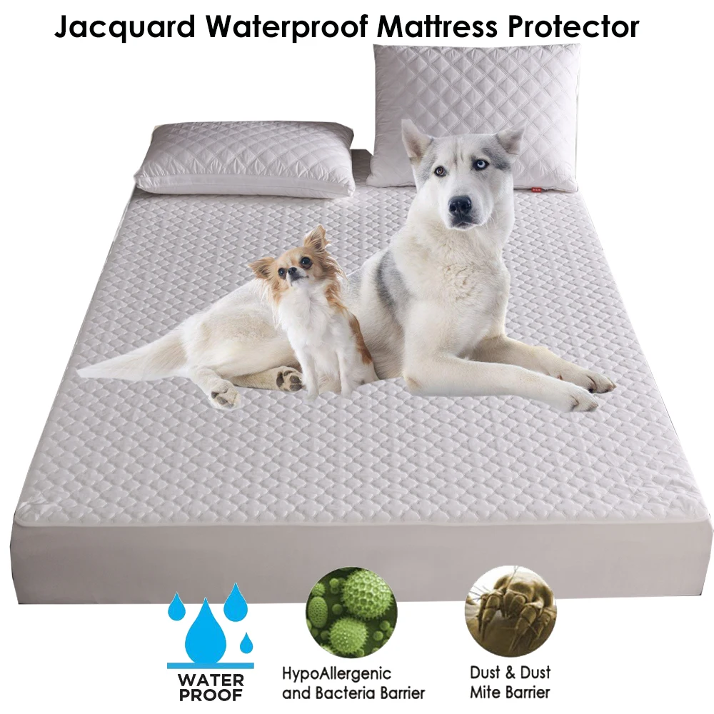 jacquard cloud mattress cover waterproof (2)