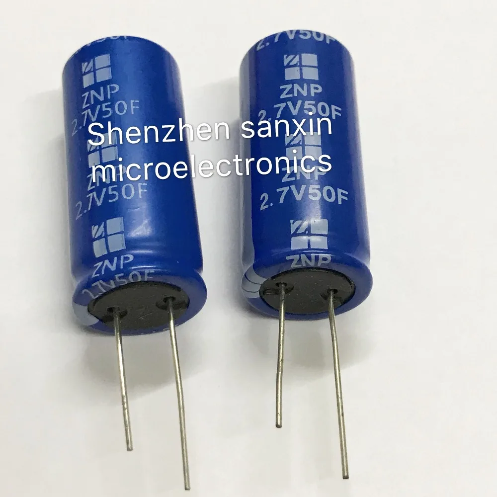 

2PCS Ultracapacitors 2.7v 50F energy storage capacitors oxide-new superfarad capacitors