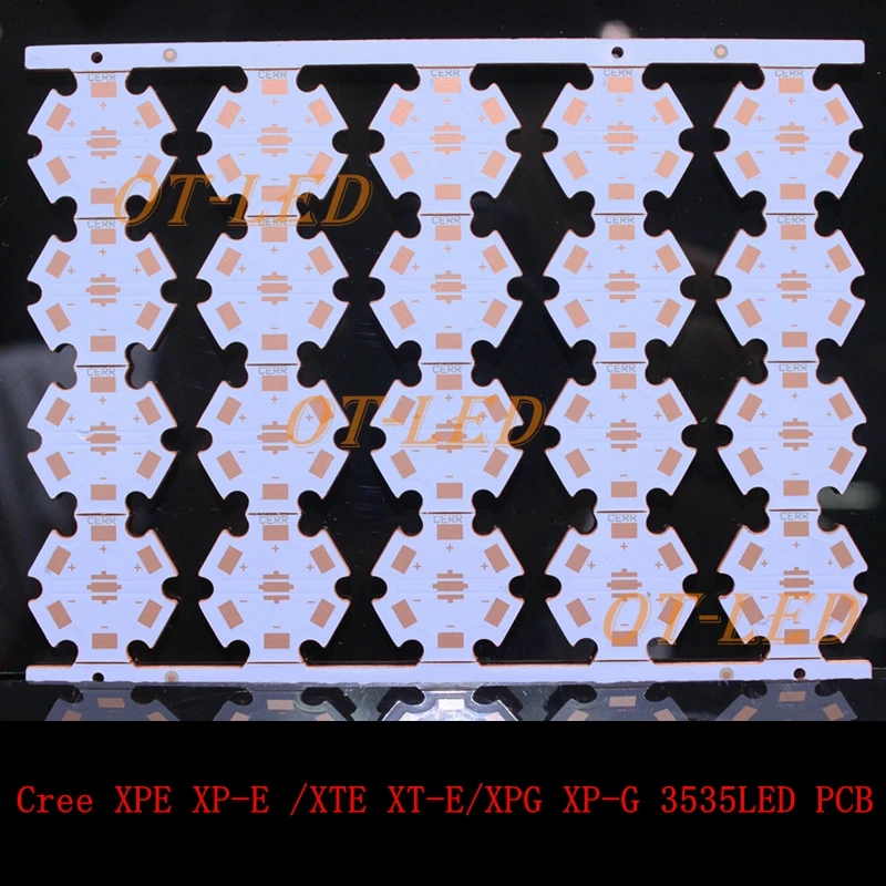 20 шт. Cree XPE XP E/XTE XT E/XPG G 3535 светодиодный PCB медная плата мм 16 для DIY светильник|cree xpe|cree