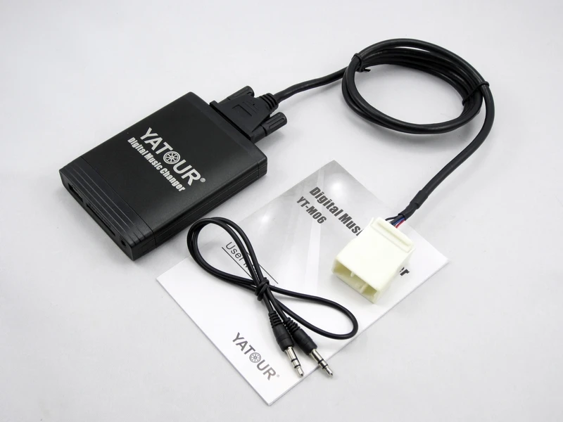 Автомобильный аудио mp3 плеер Yatour для Honda Goldwing GL1800 USB SD AUX цифровой адаптер смены