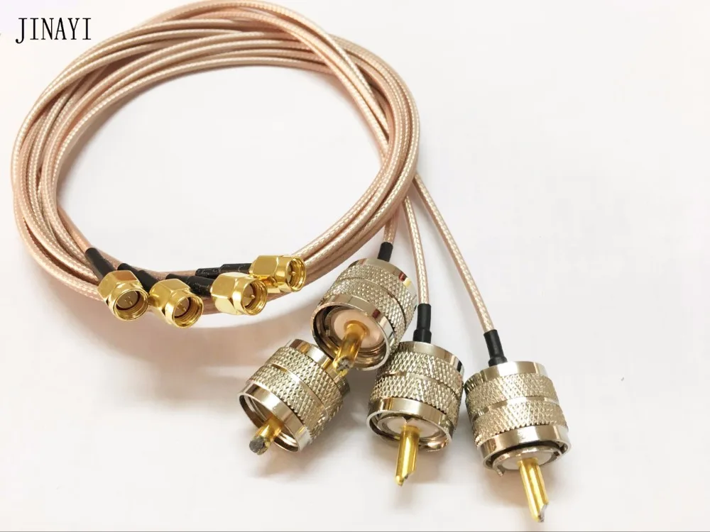 2 шт./лот 2 м Удлинитель SMA штекер UHF штекер RG316 для FreeWave FGR09TS, FGR09CS