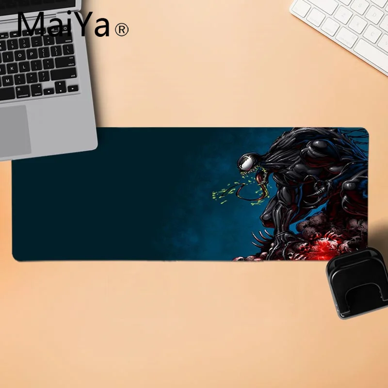 MaiYa venom крутой marvel Модный популярный игровой большой коврик для мыши ПК компьютерный коврик противоскользящие прочные силиконовые компьютерные коврики