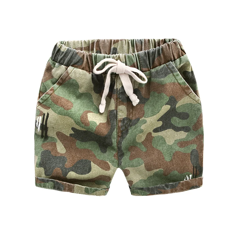 Boys Camouflage Shorts Children Summer camo Shorts 2017 Baby Cotton