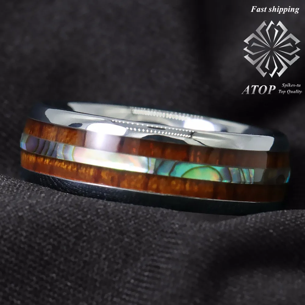 Кольцо из карбида вольфрама 8 мм|wedding band|men jewelrywedding band ring |