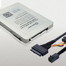 M.2 адаптер M.2 NVMe SSD для PCI-e U.2 SFF-8639 адаптер PCIe M2 конвертер с корпусом кабель для настольного компьютера компонент